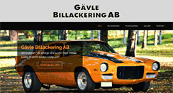 Desktop Screenshot of gavlebillack.se